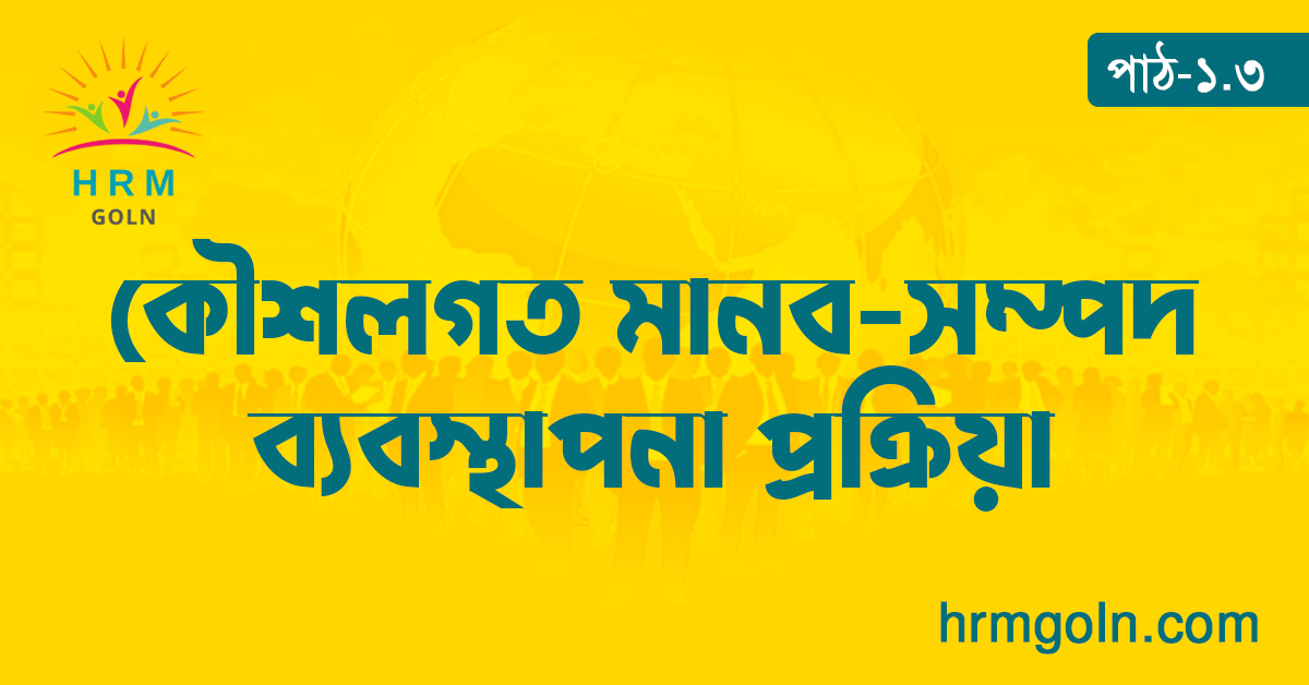 কৌশলগত মানব-সম্পদ ব্যবস্থাপনা প্রক্রিয়া