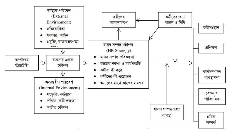 কৌশলগত মানব সম্পদ ব্যবস্থাপনার প্রক্রিয়া