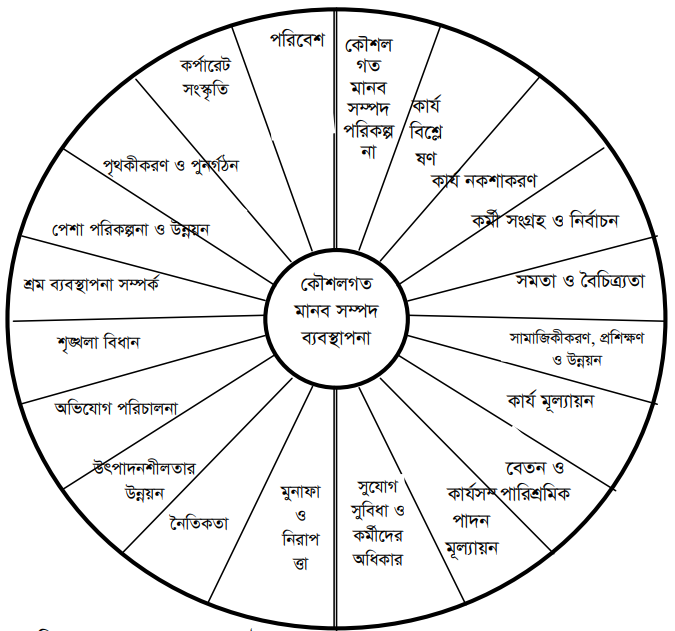 বাংলাদেশে কৌশলগত মানব-সম্পদ ব্যবস্থাপনার প্রস্তাবিত মডেল