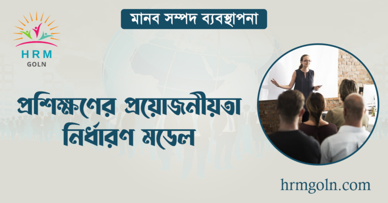 প্রশিক্ষণের প্রয়োজনীয়তা নির্ধারণ মডেল