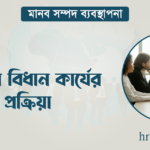 শৃঙ্খলা বিধান কার্যের প্রক্রিয়া